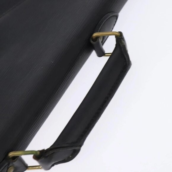 LOUIS VUITTON Epi Serviette Conseiller Business Bag Black M54422 LV Auth BA5667 - Picture 9 of 16